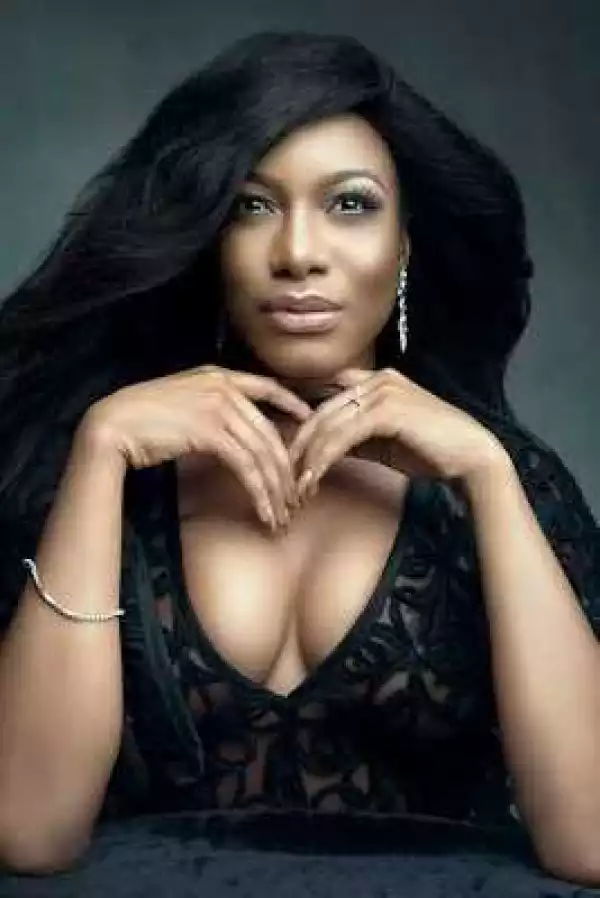 Chika Ike stuns in new photos as She re-launch her Website